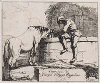 KG 01326
<br/>
Serie ruiters (6 bladen)
<br/>
<em>Rugendas de Oude, Georg Philipp (1666-1742)</em>